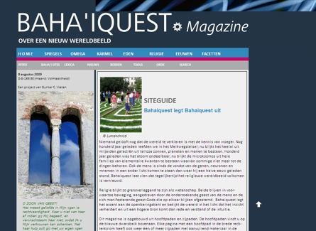 website Bahaiquest.nl